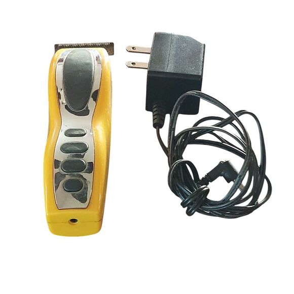 Yellow Wahl Hair Trimmer/Clippers with Charger Model 5598 - Picture 5 of 5